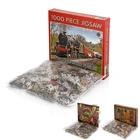 Custom design paper toy games 1000 pieces jigsaw puzzle for kids and adult