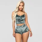 Lingerie Fashion Women Sleepwear Sexy Ladies Lingerie Nightwear Velvet Pajama
