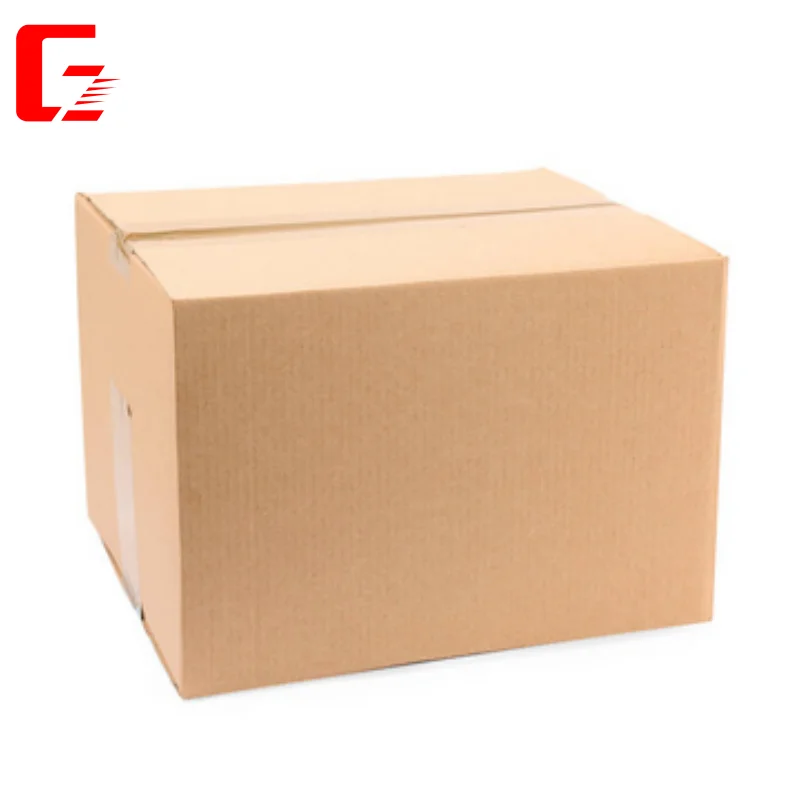 Custom Logo Brown Kraft Corrugated Cardboard Paper Folding Packaging