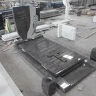 Uk Style Tombstone Europen European Tombstone Supplier The Himalaya Blue Granite Uk Style Tombstone