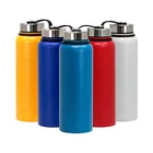 40oz Factory Directly logo water bottle food grade stainless steel double wall wide mouth sports water bottle