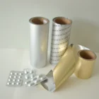 cold forming alu foil/blister Pharmaceutical Alu Alu bottom Film with the FDA certificate printed and unprinted
