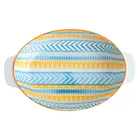 8-inch double-handle round 9-inch oval baking pan Bohemian style baked rice baking microwave hand-painted bowl ceramic plate