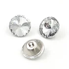 Buttons Button Wholesale Decorative Round Glass Crystal Sofa Upholstery Buttons