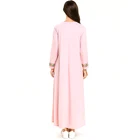 Large size Arab Muslim new national fashion embroidery kaftan muslim girl dress abaya
