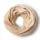 Customized wholesale fashion wool scarf silk feeling 100% cashmere scarf