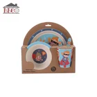 Eco-Friendly Bamboo Melamine Dinnerware Cheap Superman Bamboo Fiber Melamine Dinnerware Manufacturer