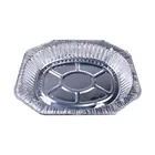 6885ml Disposable Aluminum Foil Tray Disposable Food BBQ Tray Convenient Aluminum Grill Tray