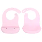 Wholesale Soft Cute Waterproof Bpa Free Cartoon Silicone Baby Feeding Bib
