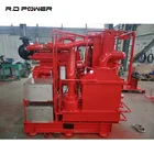 Diesel Atex Zone 2 Explosion Proof Engine130kw For Diesel Fire Pump