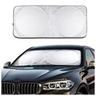 Front Windshield Shades Sun Shade Car Sunshade 170T Nylon Auto Front Window Sun Shade Car Windshield Sunshade