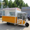 Mobile hot dog kitchen cooking mobile food cart truck for sale