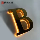 3d Led Shop Led Sign High Quality Customized 3d Led Letters Backlit Shop Sign