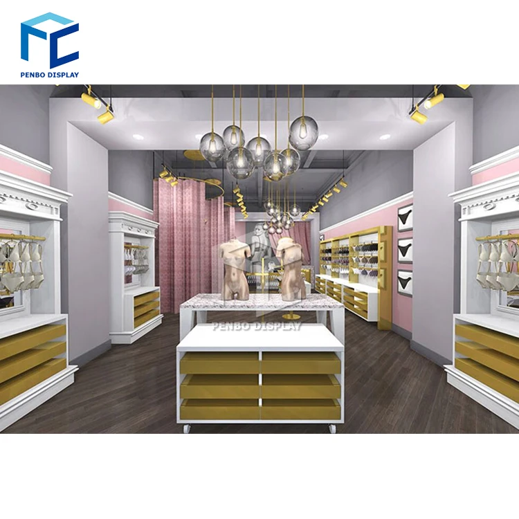 Bra Shop Interior Design Display Retail Lingerie Shop Underwear Store