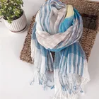 Summer Lattice Wrap Shawl Scarves,Woven Womens Fashion Scarf