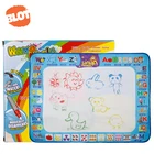 BLOT 6613 Super Large Water English Alphabet Stencils Educational Drawing Doodle Mat With Pens And Stampers