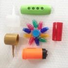 Customized colors transparent ABS custom injection molded plastic parts