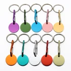 Sale Coin Coins Hot Sale Epoxy Sticker Aluminum Blank Token Trolley Coin