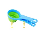 Wholesale Fashion Collapsible Portable Food and Water Feeder Spoon Scoop Durable Travel Pet Dog Bowl