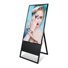 32" 43" Electronic Sign Advertising Player Free Standing Smart LCD Multi Poster Screen Digital Signage