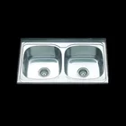 8050 double bowl Undermount Stainless Steel Kitchen Sink