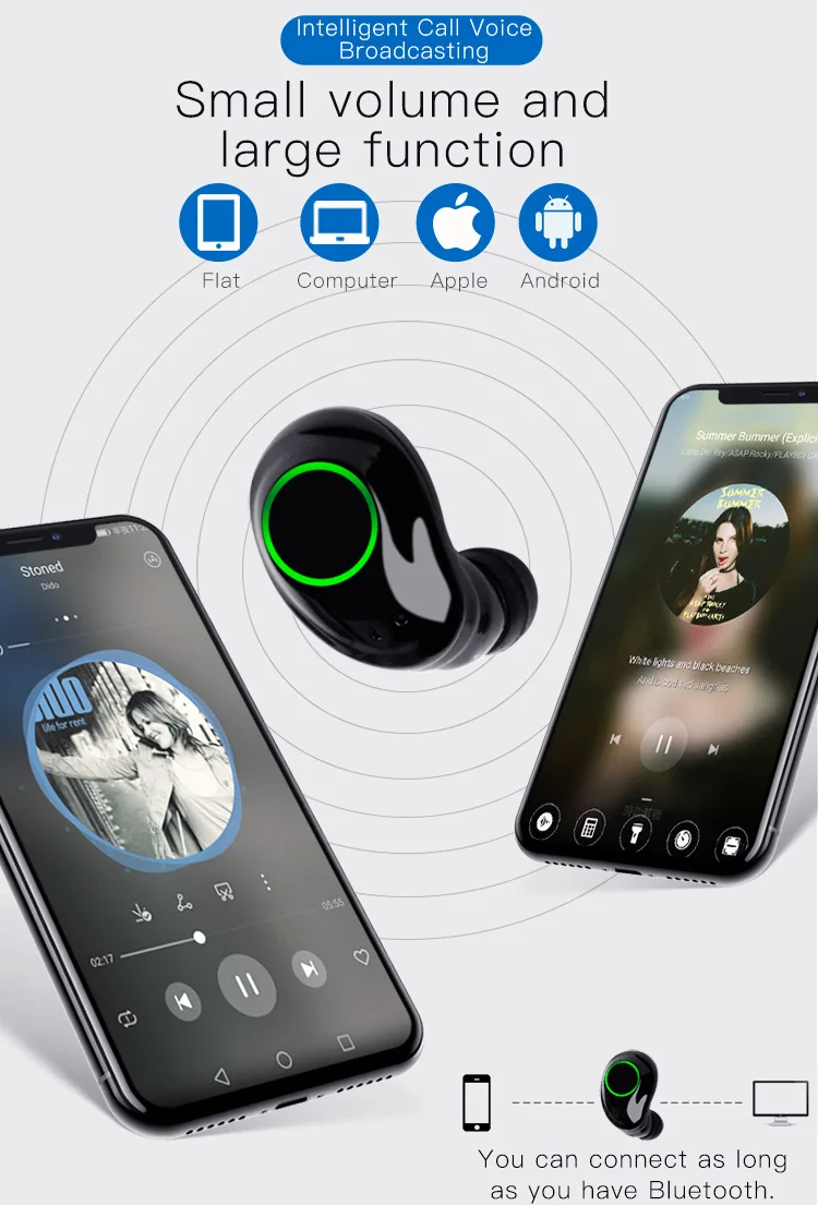 Xboon Hot sale Wireless Headset Pair Earphone x23 TWS Bluetooths earphone - ANKUX.COM