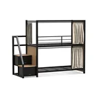 Simple style Hostel Metal Furniture School Dormitory Modern Folding Bunk Bed Hostel Wall Bed Murphy Bed