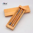wholesale promotional cheap eco friendly gift wood custom logo bamboo ballpoint ball pen