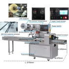Automatic packing machinery for pita bread slice bread packaging machine