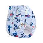 Wholesale baby adjustable washable reusable cloth diaper