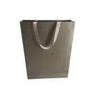 Hot sale high quality fine brown 5kg gift/food/shopping paper bag with cloth handle