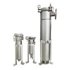 Water Treatment Bidding Project Stainless Steel 304 Single Bag Filter Housing For Water Treatment