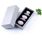 Natural Rose Quartz Yoni Egg Set for Kegel Exercise