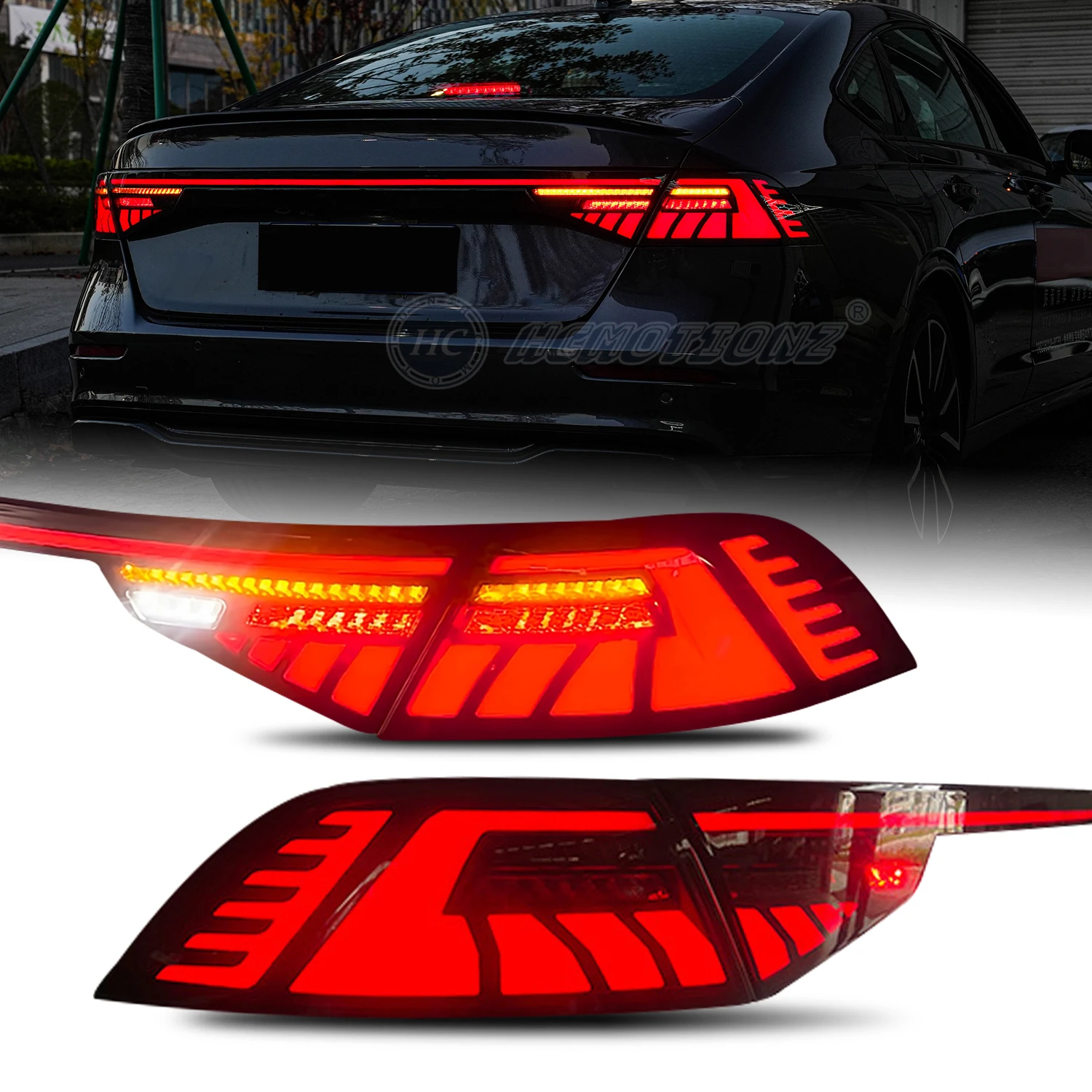 Hcmotionz Factory Led Tail Lights Assembly 2023 2024 Start Up Animation