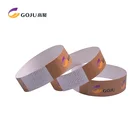 GJ30002 Waterproof Paper Tyvek Wristbands, Bracelet Tyvek Wristbands For Event, Party, Festival