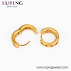 Engagement Gold Hoop Earrings Earring E-47 Xuping Women Fashion Huggie Jewelry Cubic Zircon Gold Plated Hoop Earrings