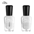 Nail Polish Nail MissCandy Based And Top Coat Healthy Nail Polish Supplier For Nail Treatment 15ml/bottle