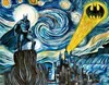 CHENISTORY 991420DZ DIY Painting By Numbers bat Hero special gift coloring painting Wall Pictures For Living Room
