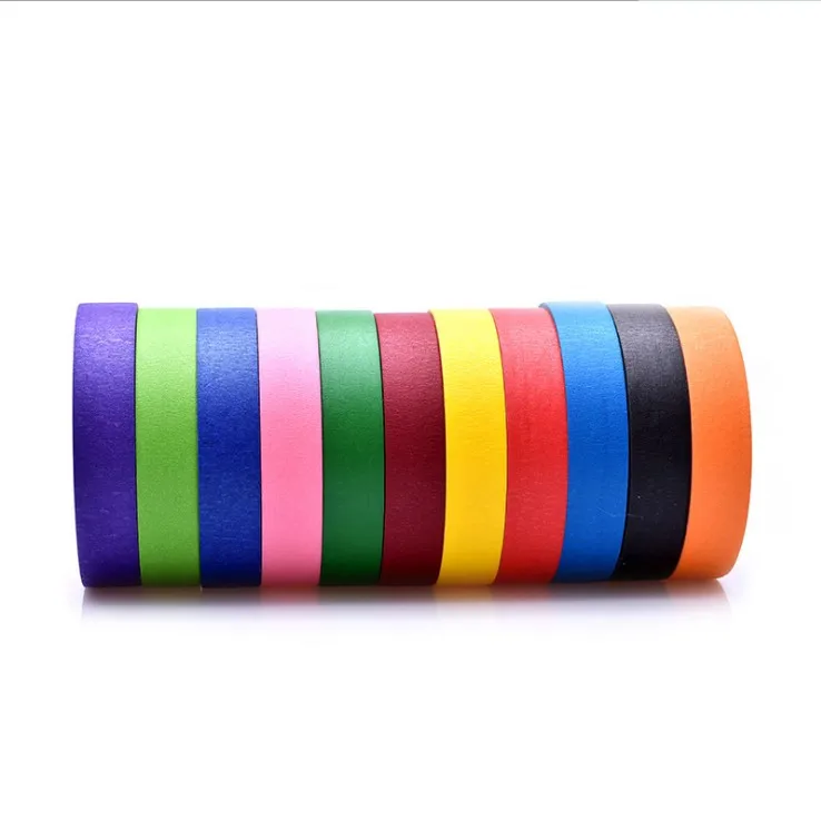 Free Sample LOW MOQ UV Resistance 24mm/36mm/50mm Decoration Masking Paper Washi Tape Custom Printed