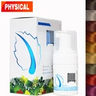 100% Coverage Grey Hair Dye Shampoo Black Hair Color Spray