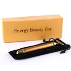 Skin care beauty bar 24k golden pulse facial massager for face massage