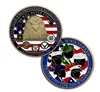 Custom US Proud Military Family Thank You for Your Service Metal Challenge Coin