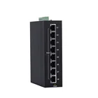 outdoor poe switch 8 port 10/100/1000M full gigabit Din rail PoE network switch for monitoring
