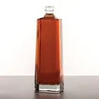 Factory Vodka Bottles Wholesale Factory Direct Logo Custom Liquor Spirit Rum Vodka Gin Glass Bottles