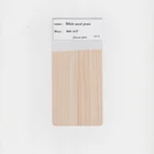 Wood grain heat transfer powder coating