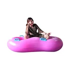 Big sale water park double tube pool floats inflatable floating