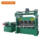 Metal sheet straightening machine from cut to length production line