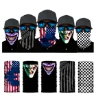 New Style Custom Cycling Neck Warmer Face Mask Face Shield Skull Polyester Bandana
