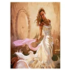 Accepting Custom Photo Diamond Painting Dancing Girl Paint by Gems