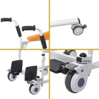 Detachable wheelchair Patient transfer chair commode chair with wheel